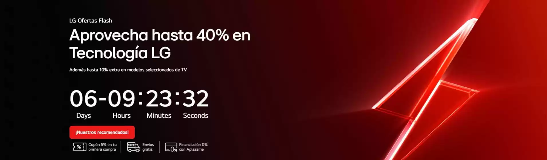Catálogo LG | Aprovecha hasta 40% en Tecnología LG | 2026-08-17T00:00:00.000Z - 2026-08-23T00:00:00.000Z