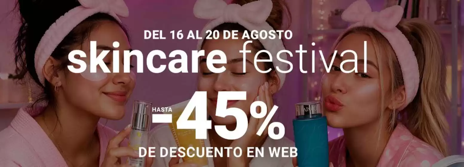 Catálogo Perfumerías Sabina | Skincare Festival | 2026-08-17T00:00:00.000Z - 2026-08-20T00:00:00.000Z
