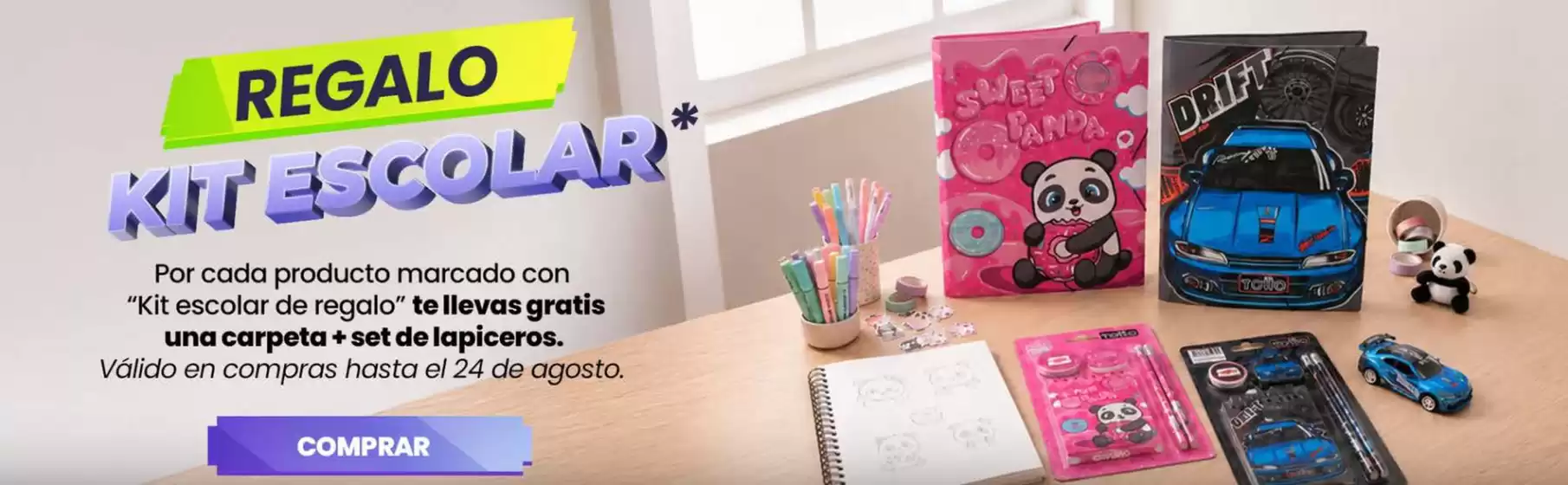 Catálogo Totto | Regalo Kit Escolar | 2026-08-17T00:00:00.000Z - 2026-08-24T00:00:00.000Z