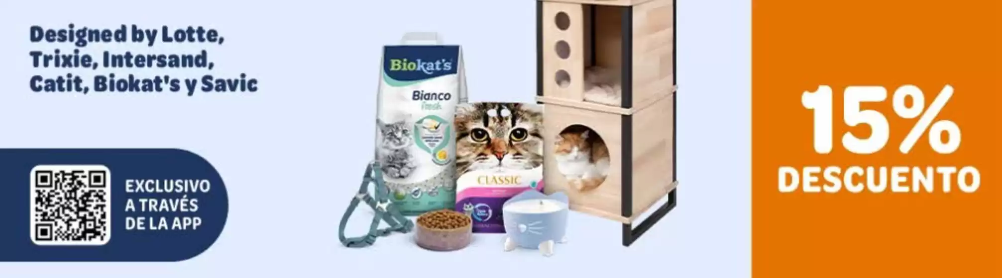 Catálogo Zooplus | 15% de descuento en marcas de accesorios seleccionadas | 2026-08-18T00:00:00.000Z - 2026-08-24T00:00:00.000Z