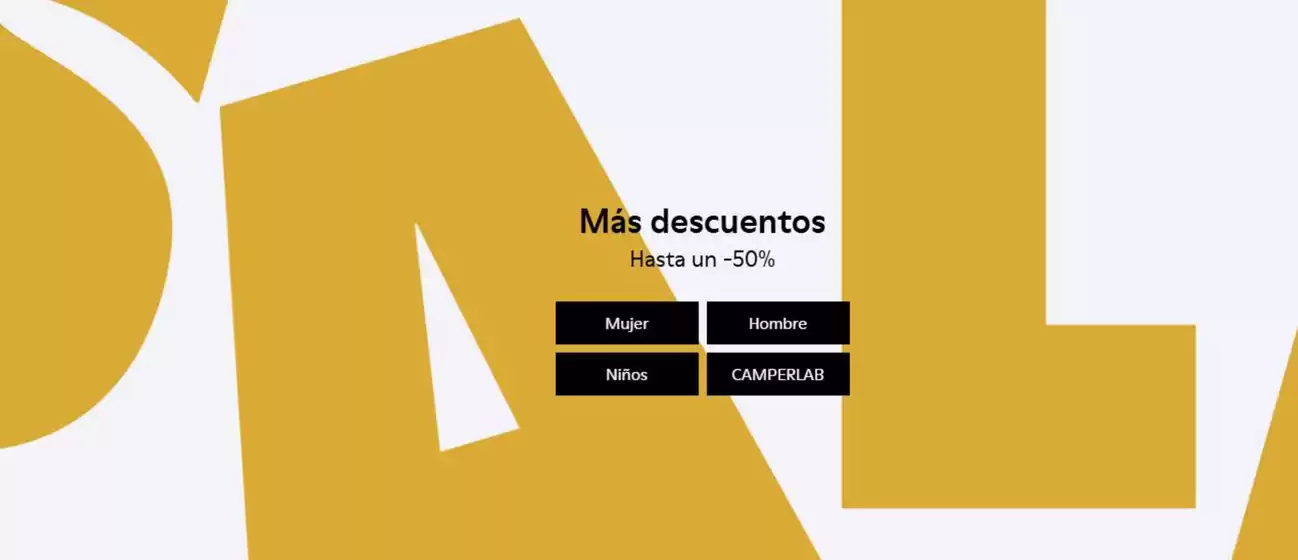 Catálogo Camper | Hasta un -50%  | 2026-08-18T00:00:00.000Z - 2026-08-31T00:00:00.000Z