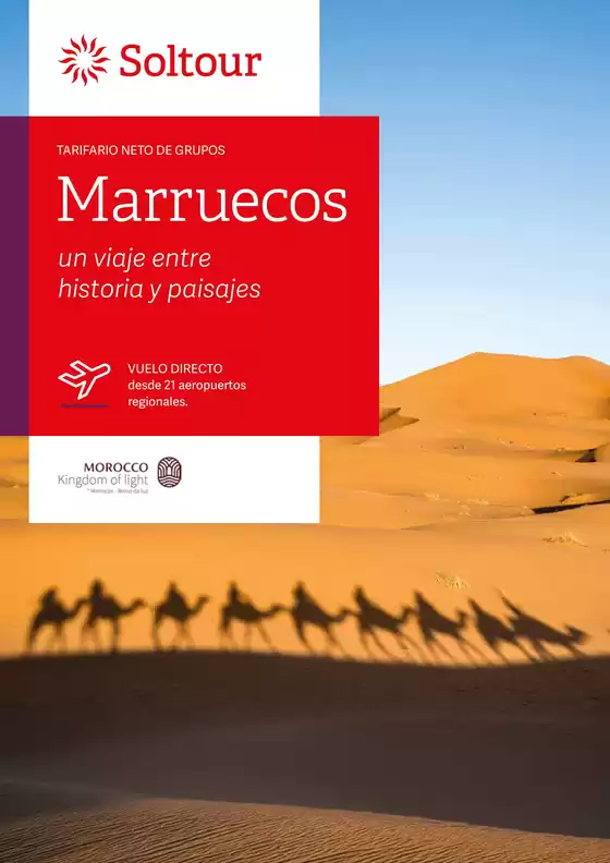 Catálogo Soltour en Bolo | Marruecos 2027 | 2026-08-19T00:00:00.000Z - 2027-01-31T00:00:00.000Z
