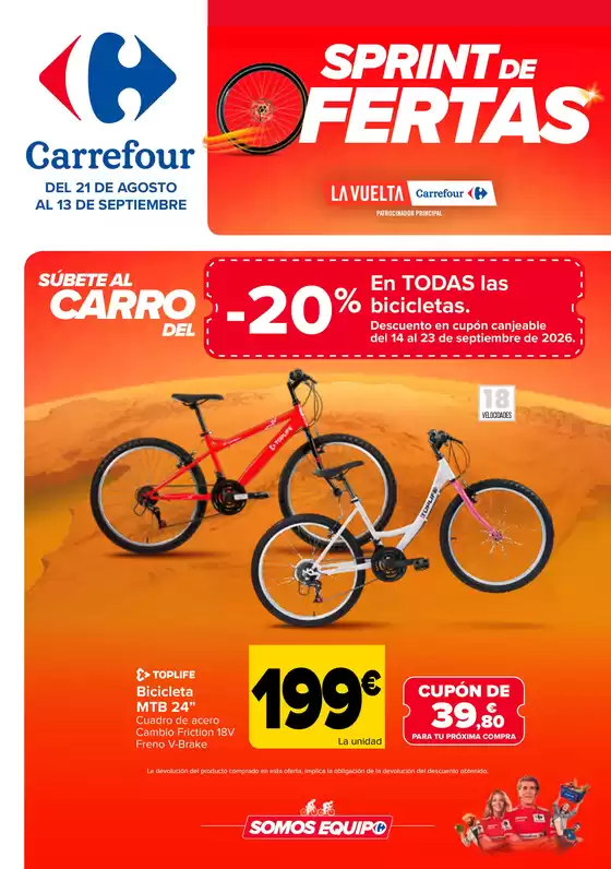 Catálogo Carrefour | VUELTA CICLISTA | 2026-08-21T00:00:00.000Z - 2026-09-13T00:00:00.000Z