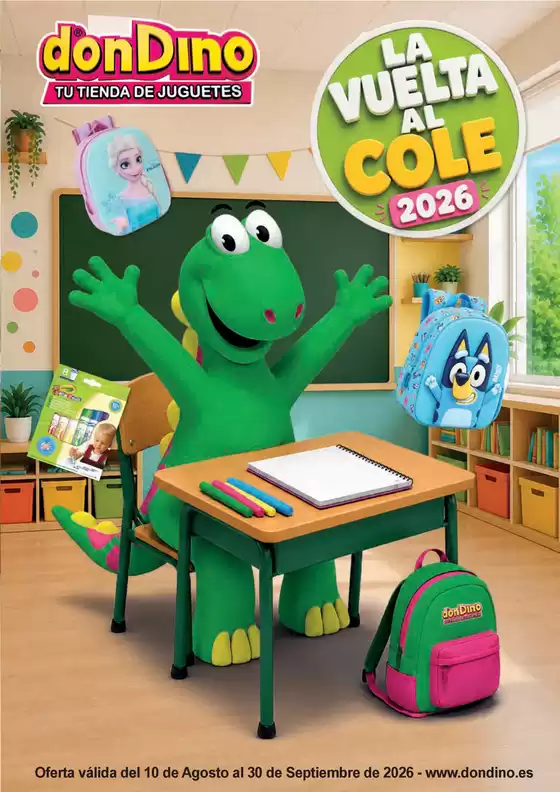 Catálogo Don Dino | La Vuelta Al Cole 2026 | 2026-08-19T00:00:00.000Z - 2026-09-30T00:00:00.000Z