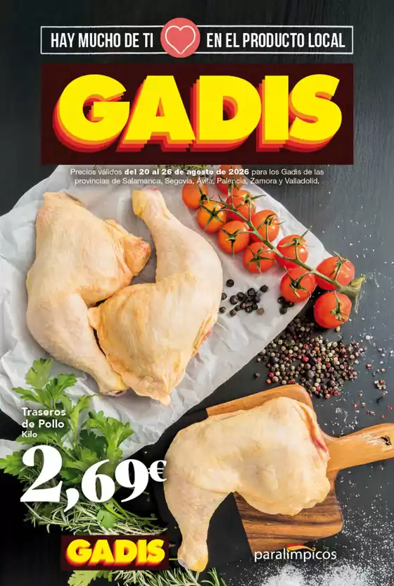 Catálogo Gadis | Precios válidos del 20 al 26 de agosto de 2026 | 2026-08-20T00:00:00.000Z - 2026-08-26T00:00:00.000Z