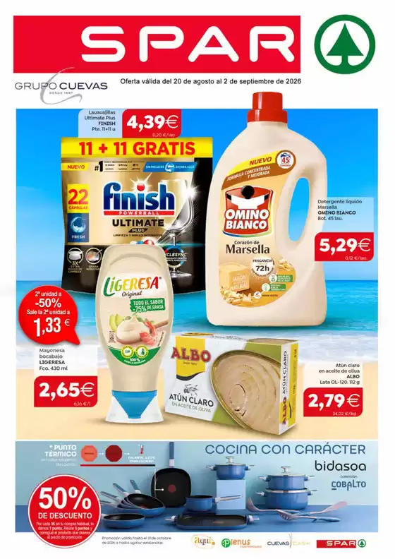 Catálogo SPAR | Oferta válida del 20 de agosto al 2 de septiembre de 2026 | 2026-08-20T00:00:00.000Z - 2026-10-31T00:00:00.000Z