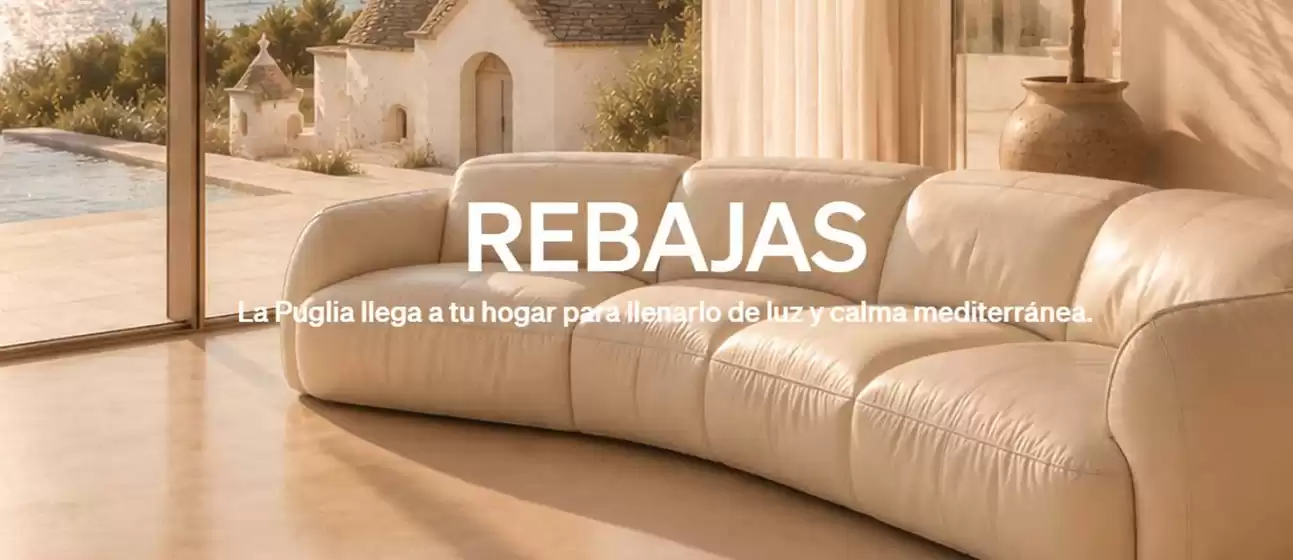 Catálogo Natuzzi | Rebajas | 2026-08-20T00:00:00.000Z - 2026-09-02T00:00:00.000Z