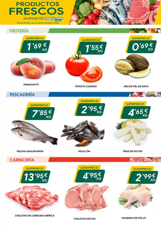 Catálogo Masymas | Válidos Del 20 Al 26 De Agosto 2026 | 2026-08-21T00:00:00.000Z - 2026-08-26T00:00:00.000Z
