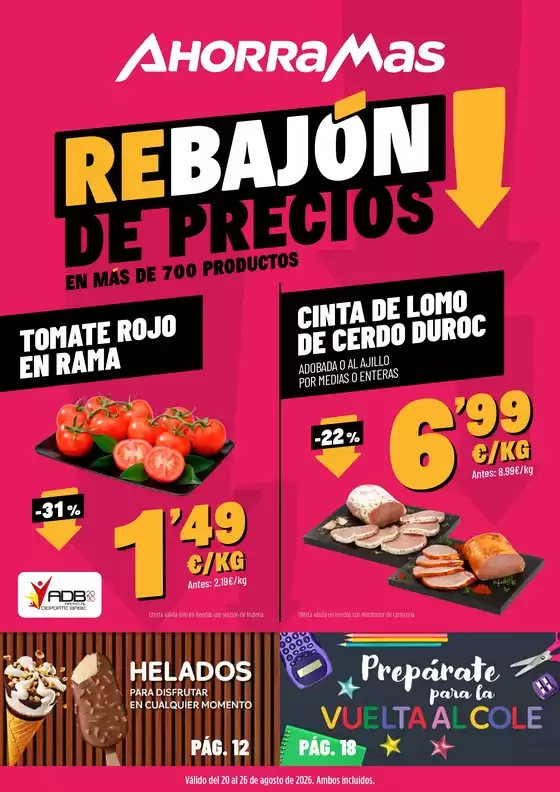 Catálogo Ahorramas | Rebajón De Precios | 2026-08-21T00:00:00.000Z - 2026-08-26T00:00:00.000Z
