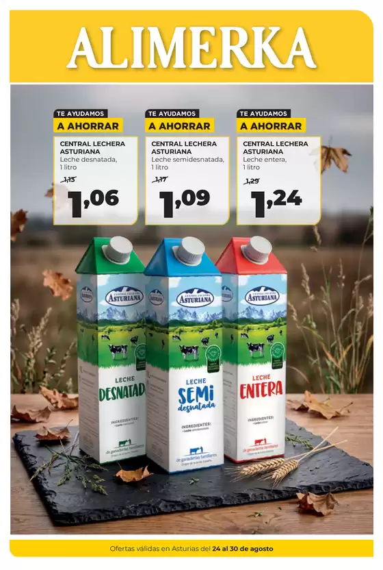 Catálogo Alimerka | Semanal del 24 al 30 de agosto Asturias | 2026-08-24T00:00:00.000Z - 2026-08-30T00:00:00.000Z