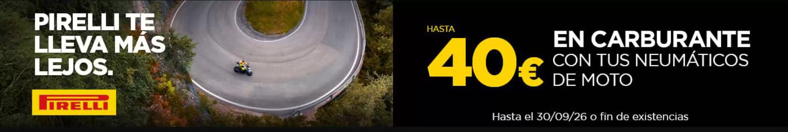 Catálogo Rodi | Hasta 40€ En Carburante Con Tus Neumáticos De Moto | 2026-08-24T00:00:00.000Z - 2026-09-30T00:00:00.000Z