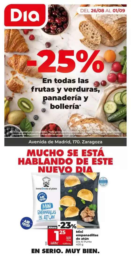 Catálogo Dia en Estivella | -25% de descuento del 26/08 al 01/09 | 2026-08-26T00:00:00.000Z - 2026-09-01T00:00:00.000Z