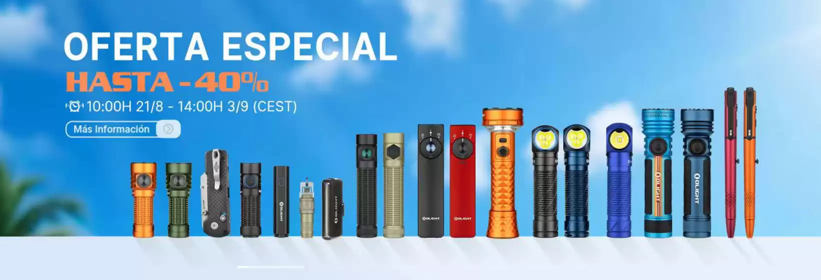 Catálogo Olight en Fuente el Fresno | Oferta Especial  | 2026-08-24T00:00:00.000Z - 2026-09-03T00:00:00.000Z