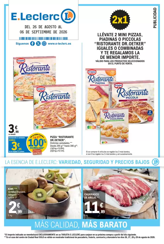 Catálogo E.Leclerc | Hiperofertas 17 | 2026-08-26T00:00:00.000Z - 2026-09-06T00:00:00.000Z