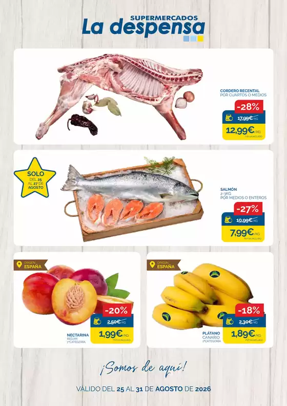 Catálogo Supermercados La Despensa | Válido Del 25 Al 31 De Agosto De 2026 | 2026-08-25T00:00:00.000Z - 2026-08-31T00:00:00.000Z