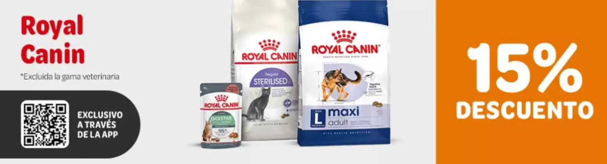 Catálogo Zooplus | 15 % descuento en Royal Canin a través de la App | 2026-08-25T00:00:00.000Z - 2026-08-31T00:00:00.000Z
