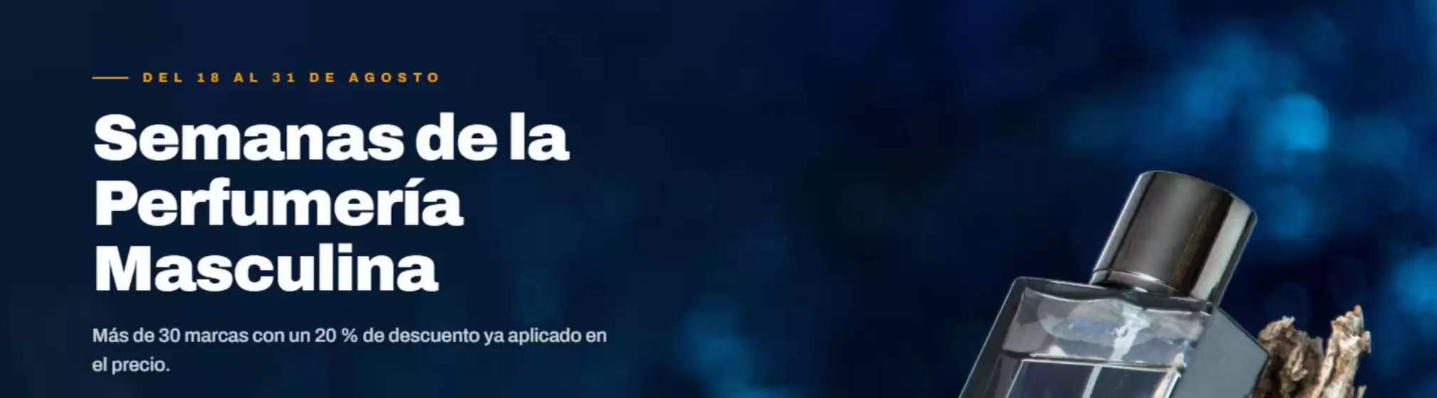 Catálogo Perfumerías Avenida | Semanas de la Perfumería Masculina | 2026-08-25T00:00:00.000Z - 2026-08-31T00:00:00.000Z