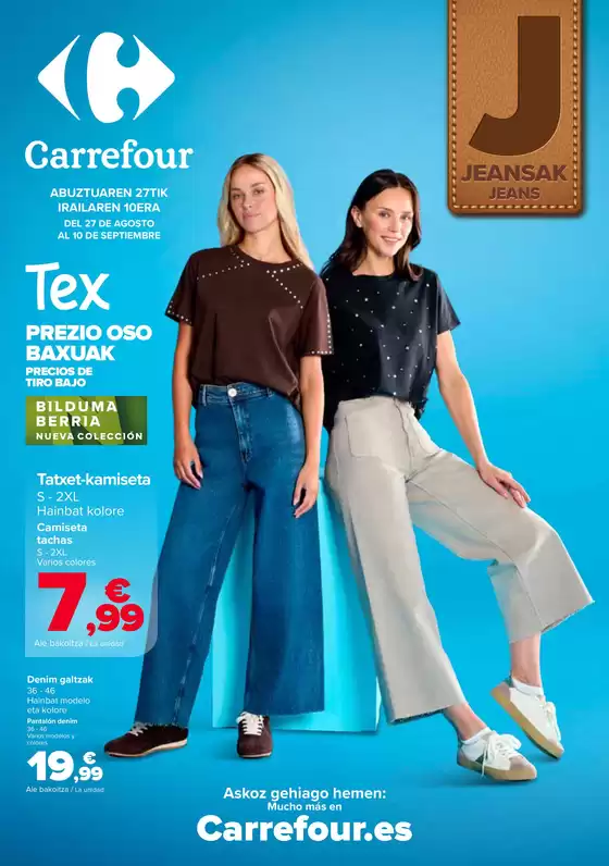 Catálogo Carrefour en Zuia | VAQUEROS-DEPORTE | 2026-08-27T00:00:00.000Z - 2026-09-10T00:00:00.000Z