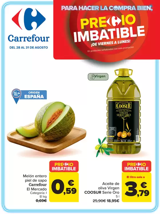Catálogo Carrefour en Vigo | PRECIO IMBATIBLE | 2026-08-28T00:00:00.000Z - 2026-08-31T00:00:00.000Z