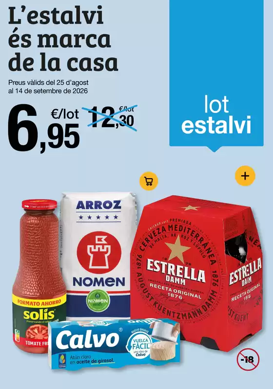 Catálogo BonpreuEsclat | L'estalvi és marca de la casa | 2026-08-25T00:00:00.000Z - 2026-09-14T00:00:00.000Z
