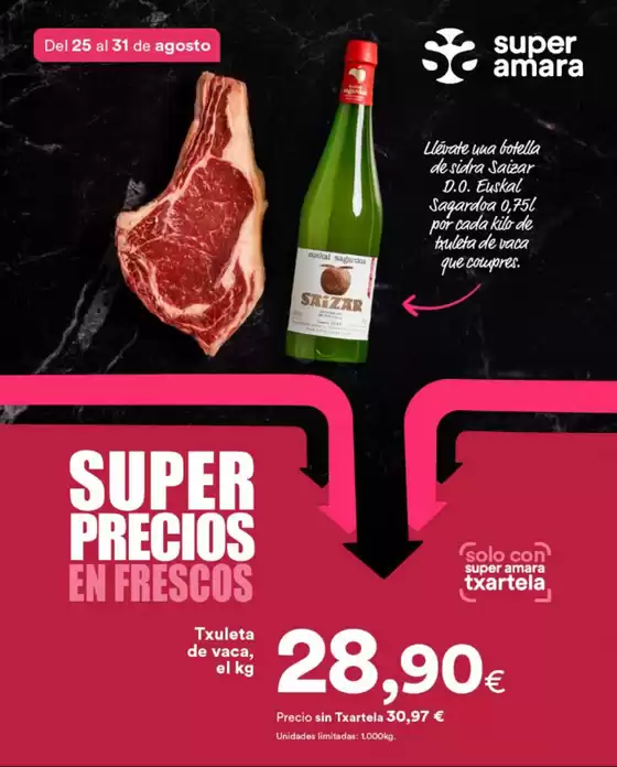 Catálogo SUPER AMARA | ¡Super Precios En Frescos! | 2026-08-26T00:00:00.000Z - 2026-08-31T00:00:00.000Z