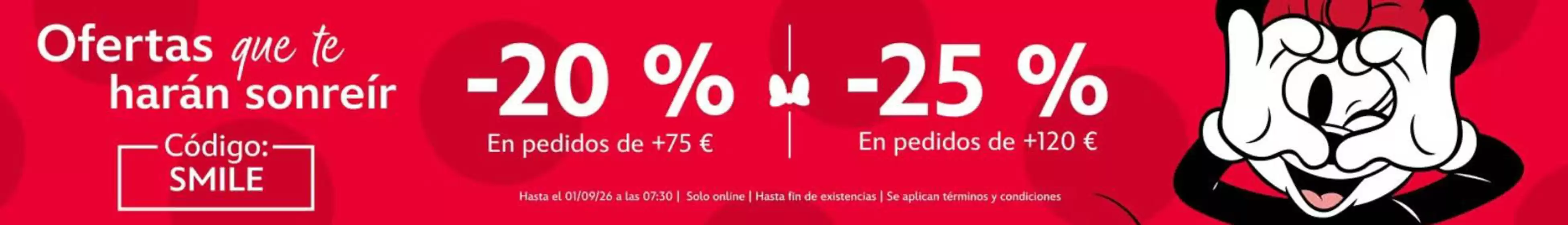 Catálogo Disney en Llançà | Ofertas que te harán sonreír | 2026-08-27T00:00:00.000Z - 2026-09-01T00:00:00.000Z