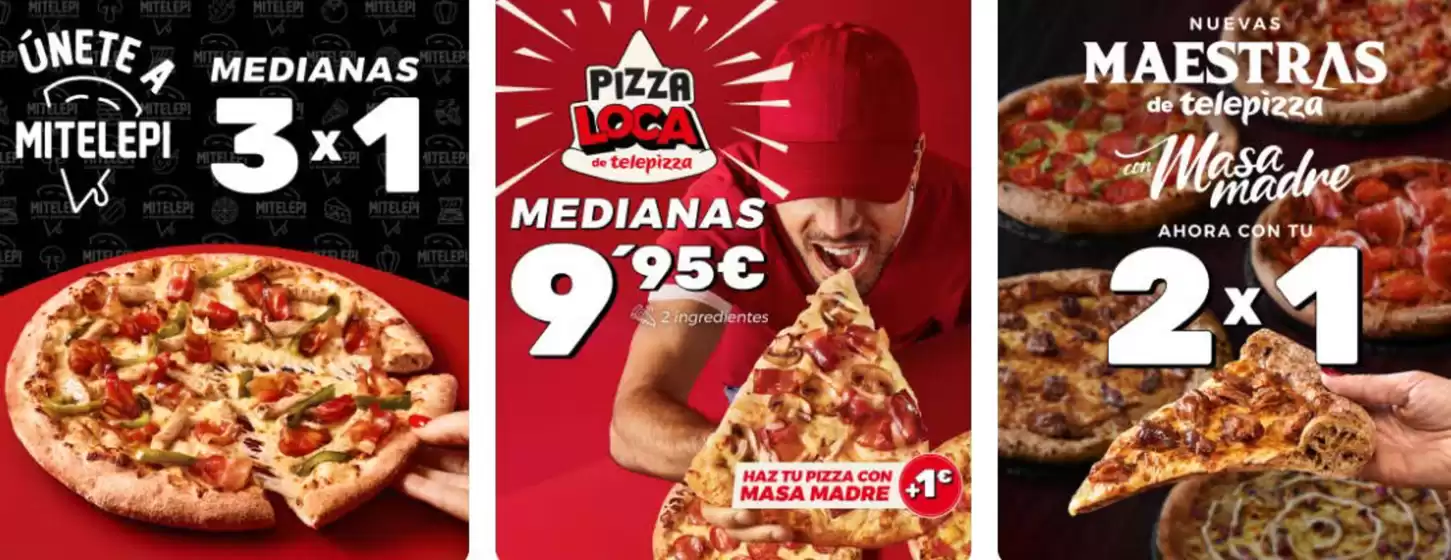 Catálogo Telepizza | Ofertas | 2026-08-27T00:00:00.000Z - 2026-09-09T00:00:00.000Z