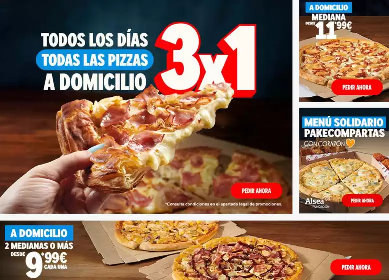 Catálogo Domino's Pizza | Ofertas | 2026-08-27T00:00:00.000Z - 2026-09-09T00:00:00.000Z