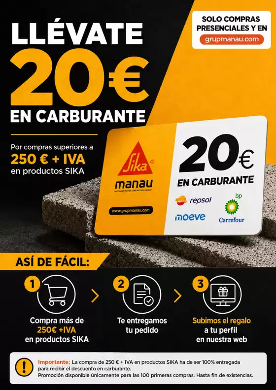 Catálogo Manau en Sástago | Llévate 20€ En Carburante | 2026-08-28T00:00:00.000Z - 2026-09-28T00:00:00.000Z