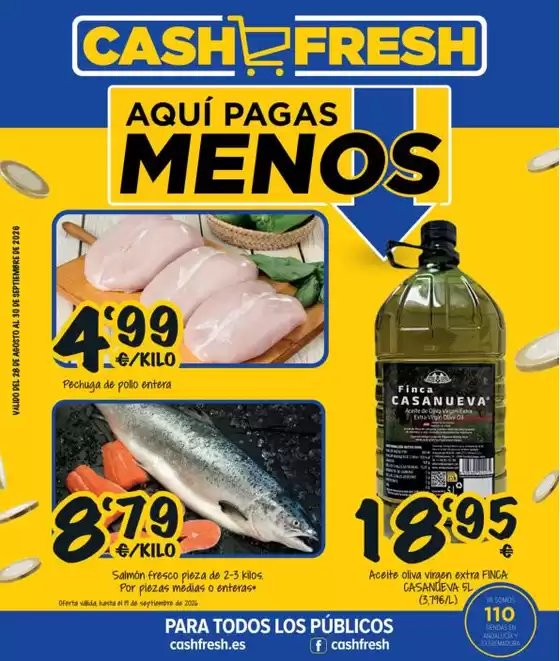 Catálogo Cash Fresh en Puebla de los Infantes | Aquí Pagas Menos | 2026-08-28T00:00:00.000Z - 2026-09-30T00:00:00.000Z