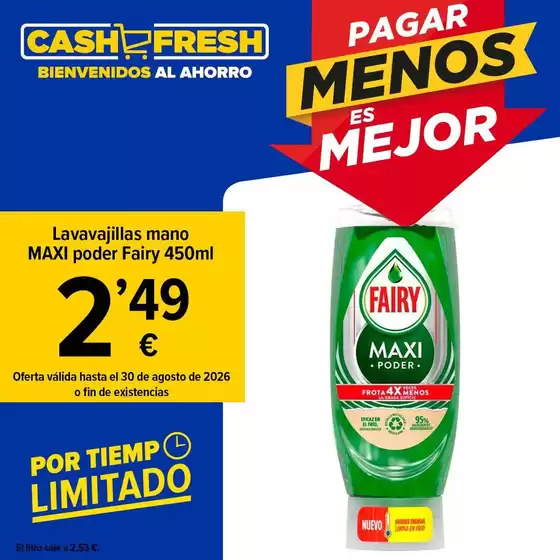 Catálogo Cash Fresh en Lorquí | Por Tiempo Limitado | 2026-08-28T00:00:00.000Z - 2026-08-30T00:00:00.000Z
