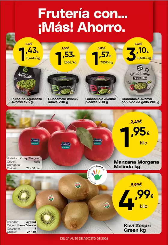 Catálogo Froiz en Lorquí | Oferta semanal | 2026-08-28T00:00:00.000Z - 2026-08-30T00:00:00.000Z