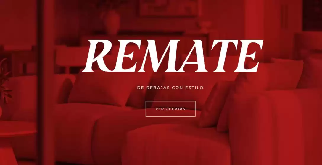 Catálogo Muebles Rey | Remate De Rebajas Con Estilo | 2026-08-28T00:00:00.000Z - 2026-09-10T00:00:00.000Z