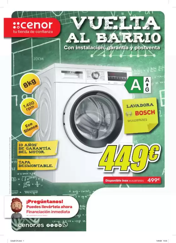 Catálogo Cenor en A Coruña | Vuelta Al Barrio | 2026-08-28T00:00:00.000Z - 2026-09-14T00:00:00.000Z