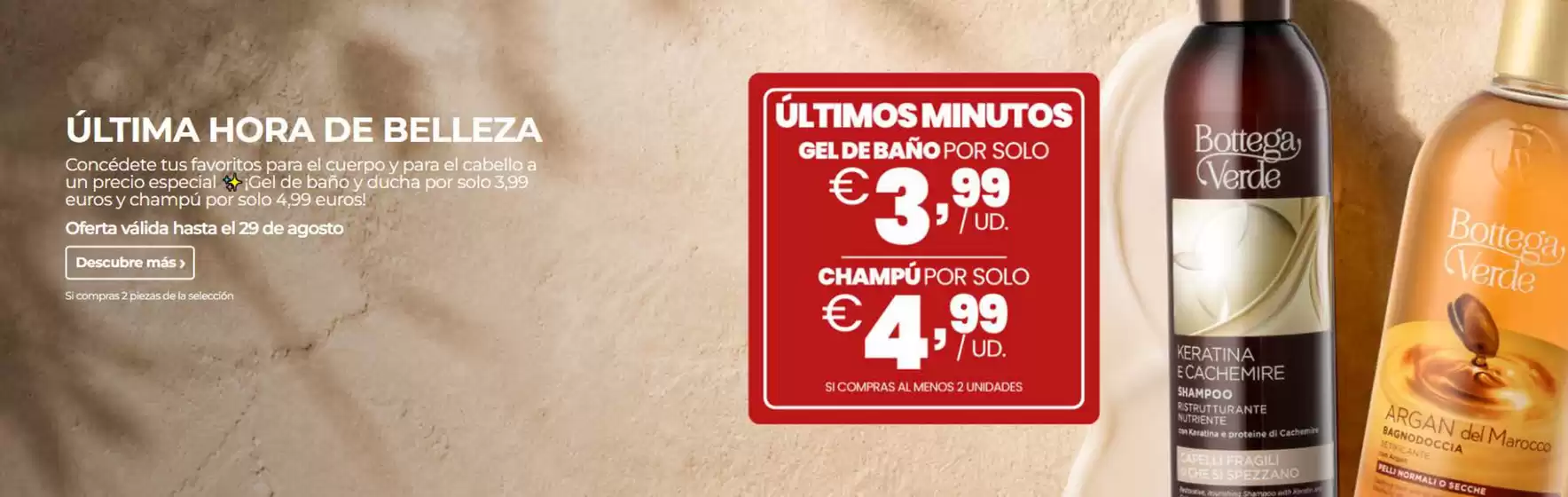 Catálogo Bottega Verde | Última Hora De Belleza | 2026-08-28T00:00:00.000Z - 2026-08-29T00:00:00.000Z