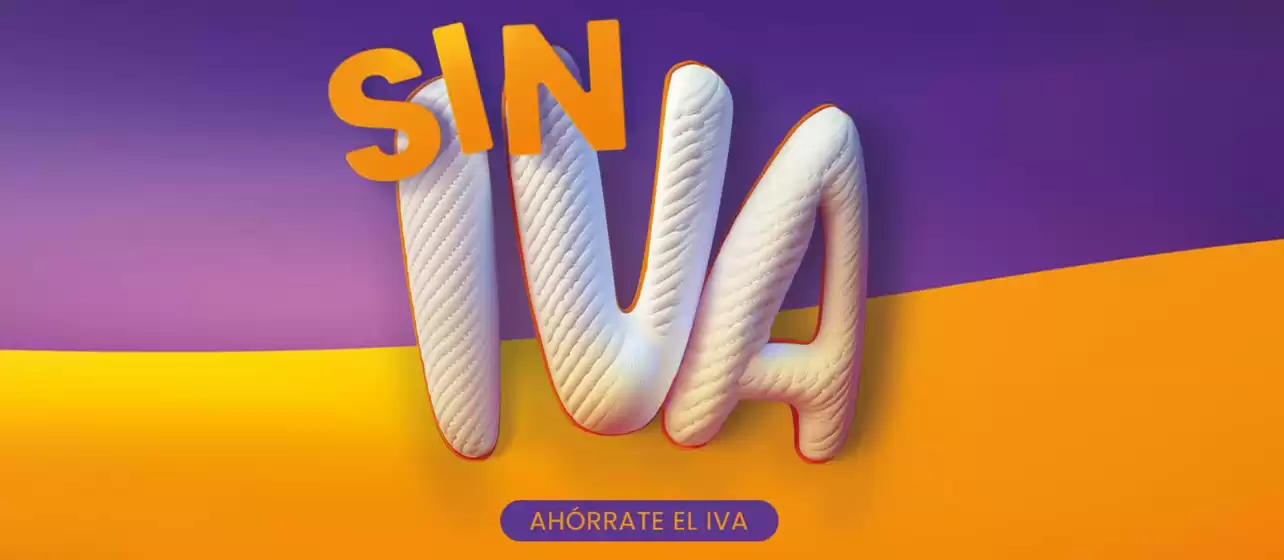 Catálogo Factory descans | Ahórrate El Iva | 2026-08-31T00:00:00.000Z - 2026-09-13T00:00:00.000Z