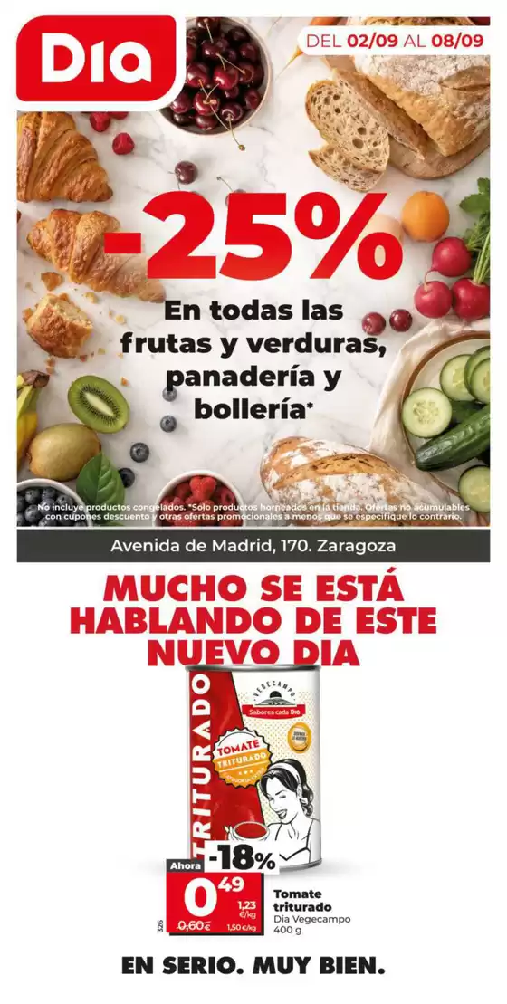 Catálogo Dia en Soto de la Vega | -25% de descuento del 02/09 al 08/09 | 2026-09-02T00:00:00.000Z - 2026-09-08T00:00:00.000Z