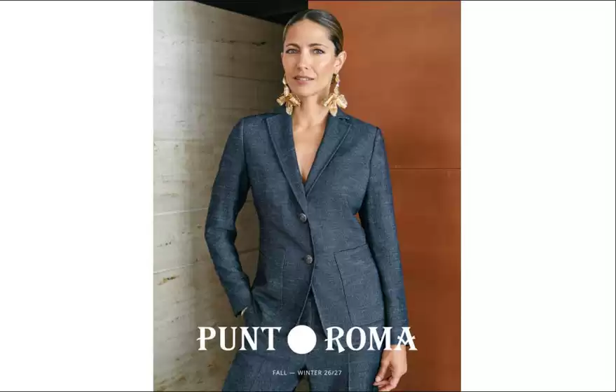 Catálogo Punt Roma en Albacete | Catálogo Otoño- Invierno 2026-2027 | 2026-09-01T00:00:00.000Z - 2027-03-31T00:00:00.000Z