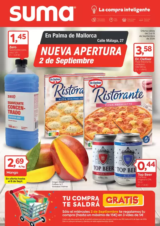 Catálogo Suma Supermercados | Nueva apertura | 2026-09-02T00:00:00.000Z - 2026-09-15T00:00:00.000Z