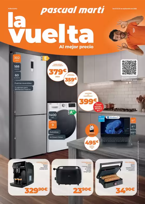 Catálogo Pascual Martí en Alacón | La Vuelta Al Mejor Precio | 2026-09-01T00:00:00.000Z - 2026-09-30T00:00:00.000Z