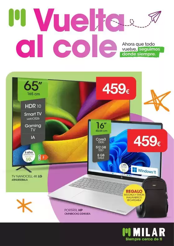 Catálogo Milar | Vuelta Al Cole | 2026-09-01T00:00:00.000Z - 2026-09-28T00:00:00.000Z