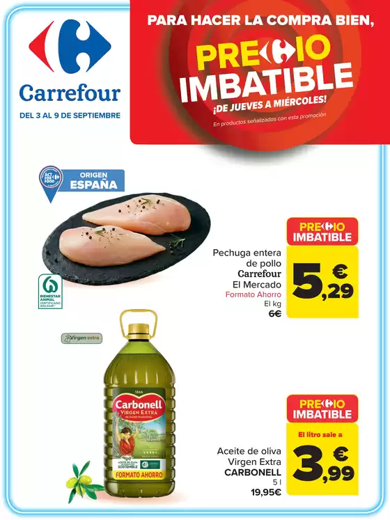 Catálogo Carrefour en Guntín | VOLANDERA SEPTIEMBRE (Alimentación, Bazar, Textil y Electrónica) | 2026-09-03T00:00:00.000Z - 2026-09-09T00:00:00.000Z