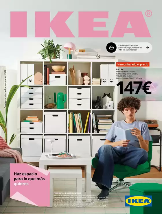 Catálogo IKEA | Haz espacio para lo que más quieres | 2026-09-01T00:00:00.000Z - 2027-01-31T00:00:00.000Z