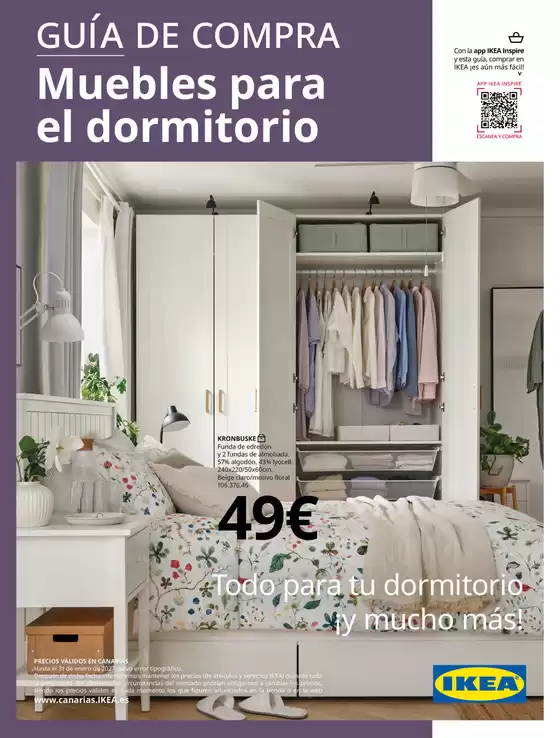 Catálogo IKEA | Muebles para el dormitorio | 2026-09-01T00:00:00.000Z - 2027-01-31T00:00:00.000Z