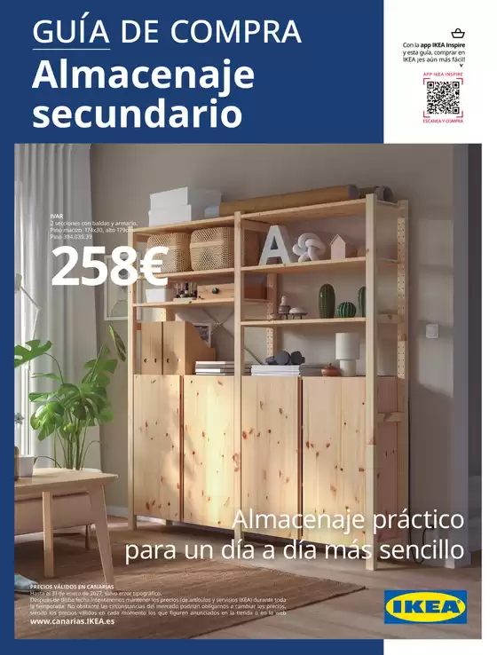 Catálogo IKEA | Almacenaje secundario | 2026-09-01T00:00:00.000Z - 2027-01-31T00:00:00.000Z