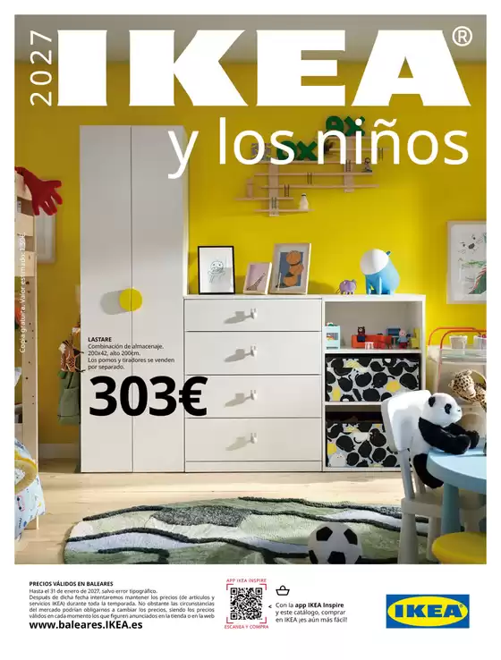 Catálogo IKEA en Lloseta | Niños | 2026-09-01T00:00:00.000Z - 2027-01-31T00:00:00.000Z