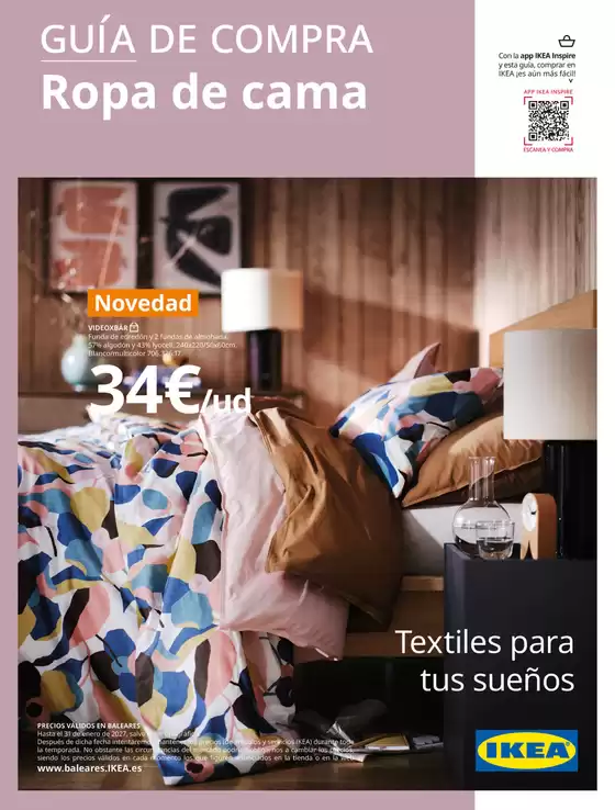 Catálogo IKEA en Port de Sóller | Ropa de cama | 2026-09-01T00:00:00.000Z - 2027-01-31T00:00:00.000Z