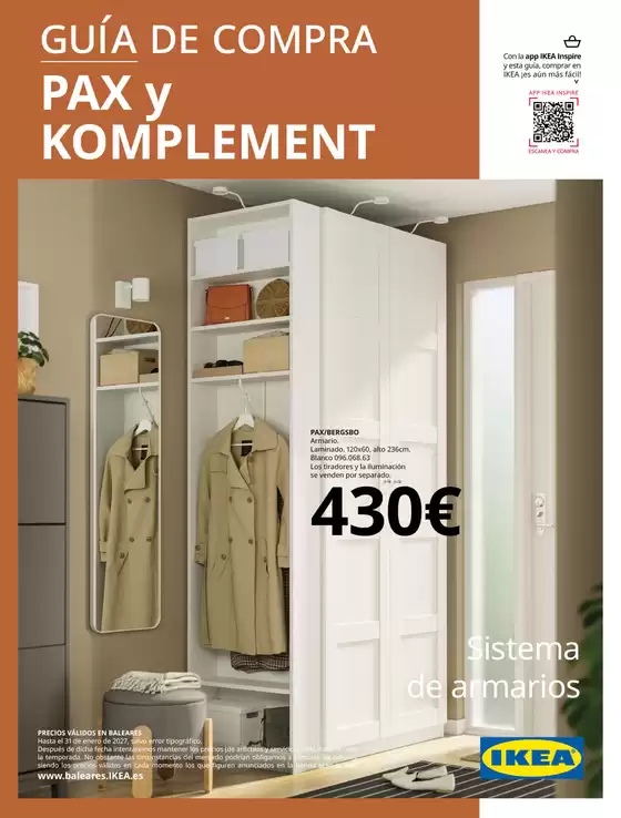 Catálogo IKEA | Pax У Komplement | 2026-09-01T00:00:00.000Z - 2027-01-31T00:00:00.000Z