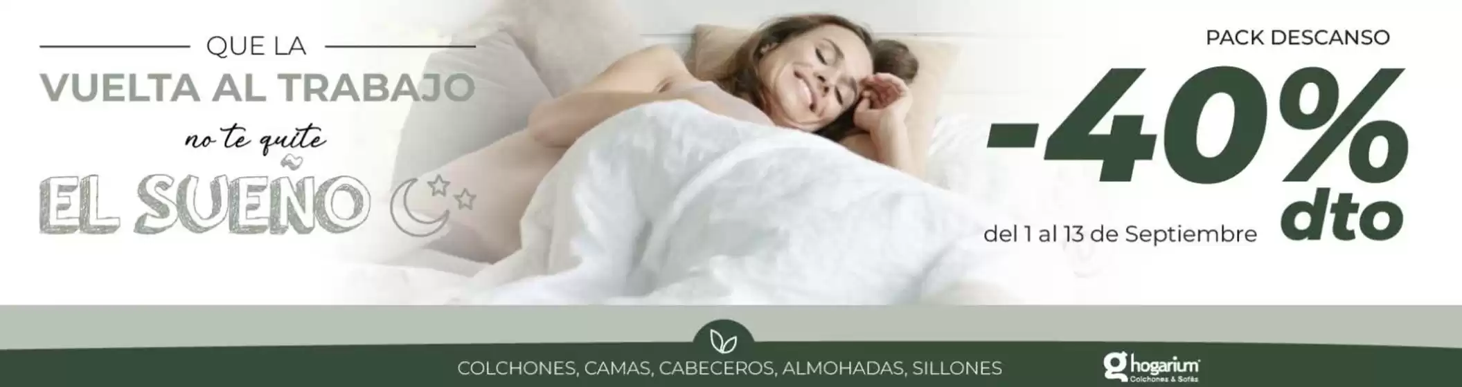 Catálogo Hogarium en Villafrechós | -40% dto | 2026-09-01T00:00:00.000Z - 2026-09-13T00:00:00.000Z