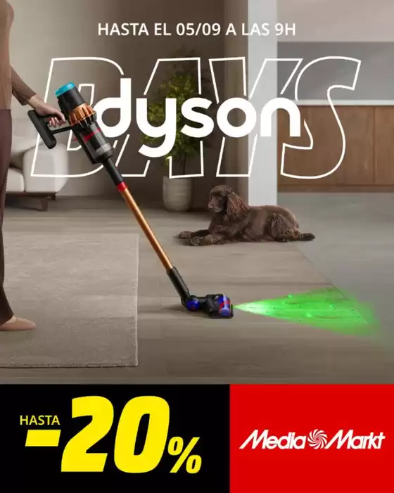 Catálogo MediaMarkt en Los Dolores | Dyson Days | 2026-09-01T00:00:00.000Z - 2026-09-05T00:00:00.000Z